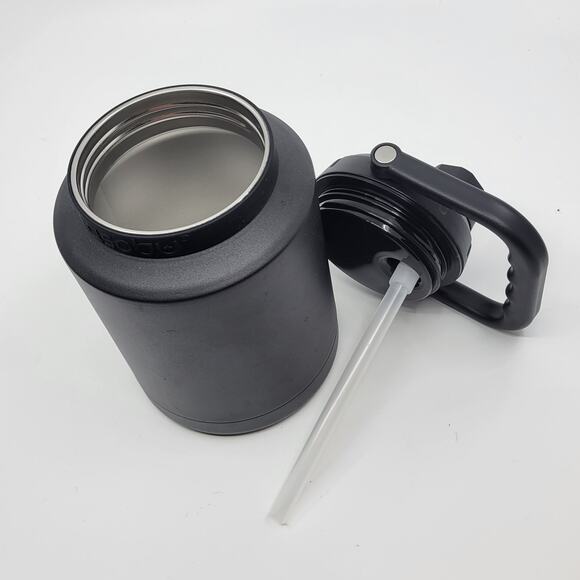 Asobu Insulated Mini Jug Sports thermos Bottle 33oz (1L) Black - Picture 6 of 9